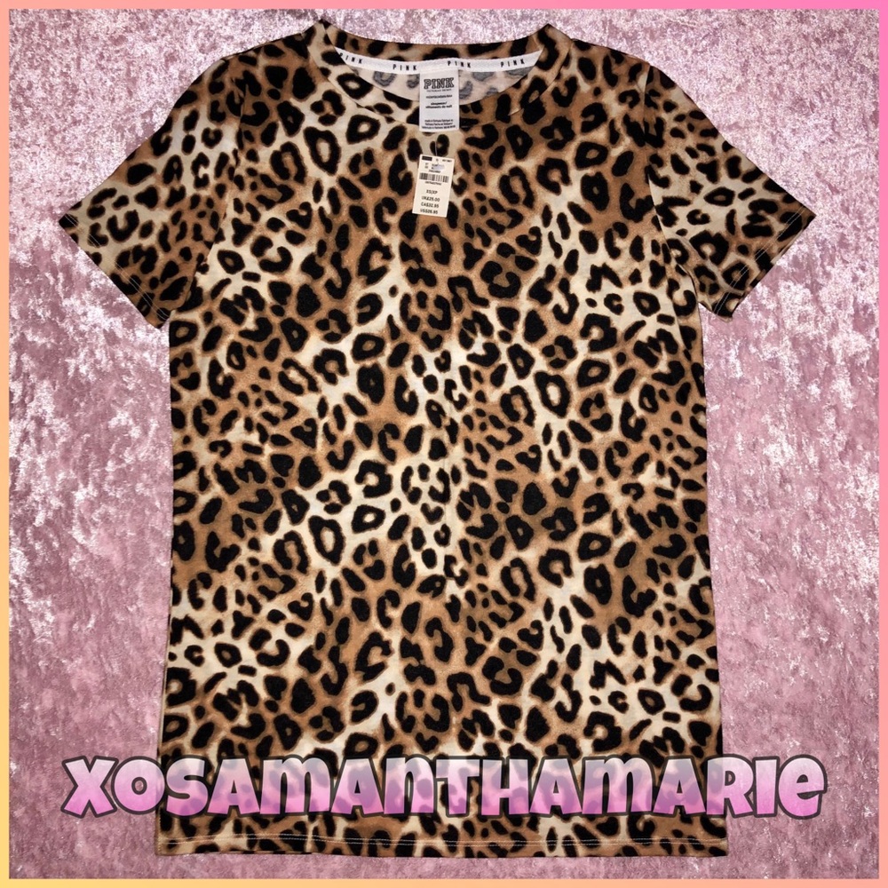 VS PINK Leopard Colorblock Set - Picture 6 of 14